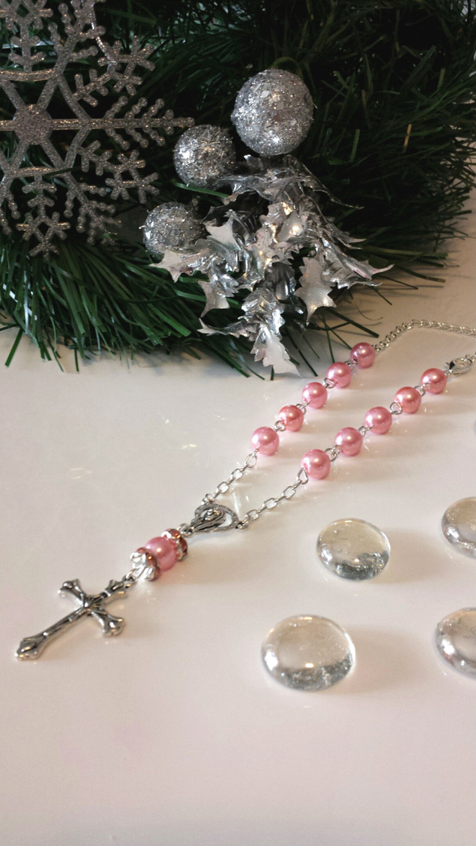 Small Rosaries Rear View Mirror Rosary Handmade Rosaries - Etsy Canada