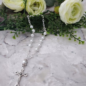 Small Rosaries Rear View Mirror Rosary Handmade Rosaries - Etsy Canada