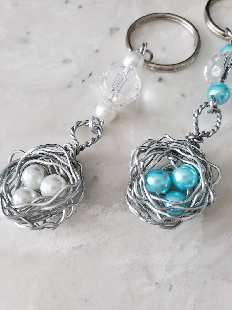 Bird Nest Keychains Eadter Gifts Birthday Gifts Etsy