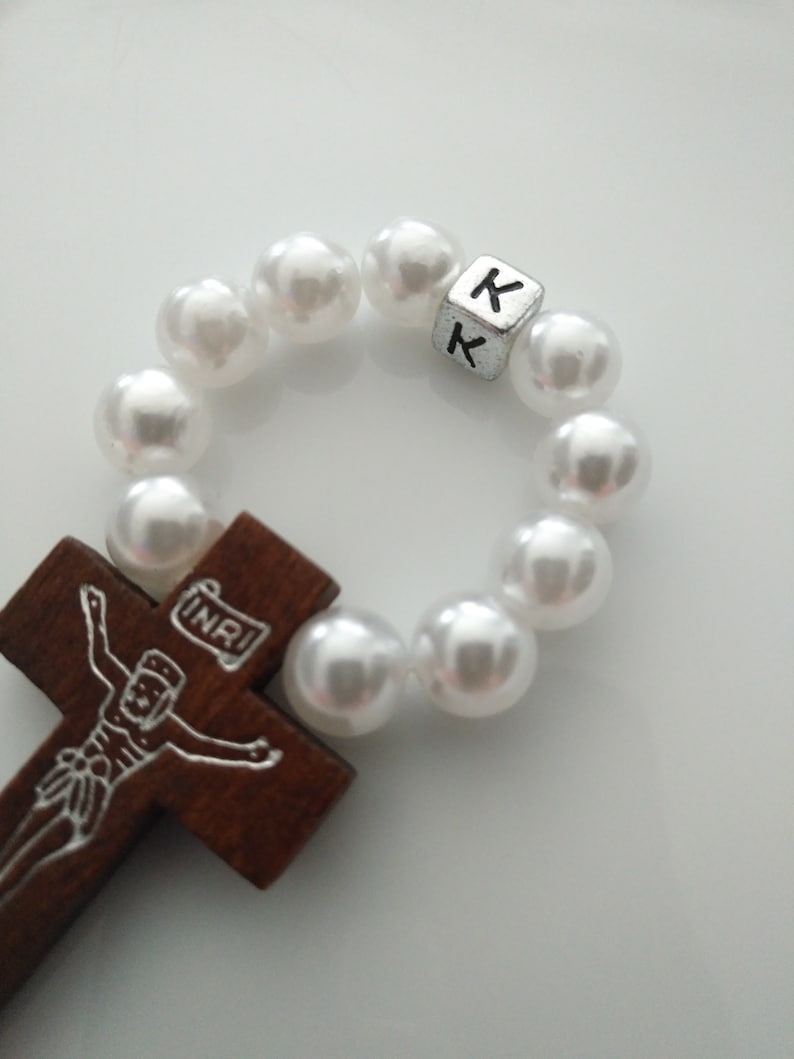 First Communion Favors Birthday Gift Baptism Gifts Small Rosaries 10 Mini Personalized Rosaries Favors