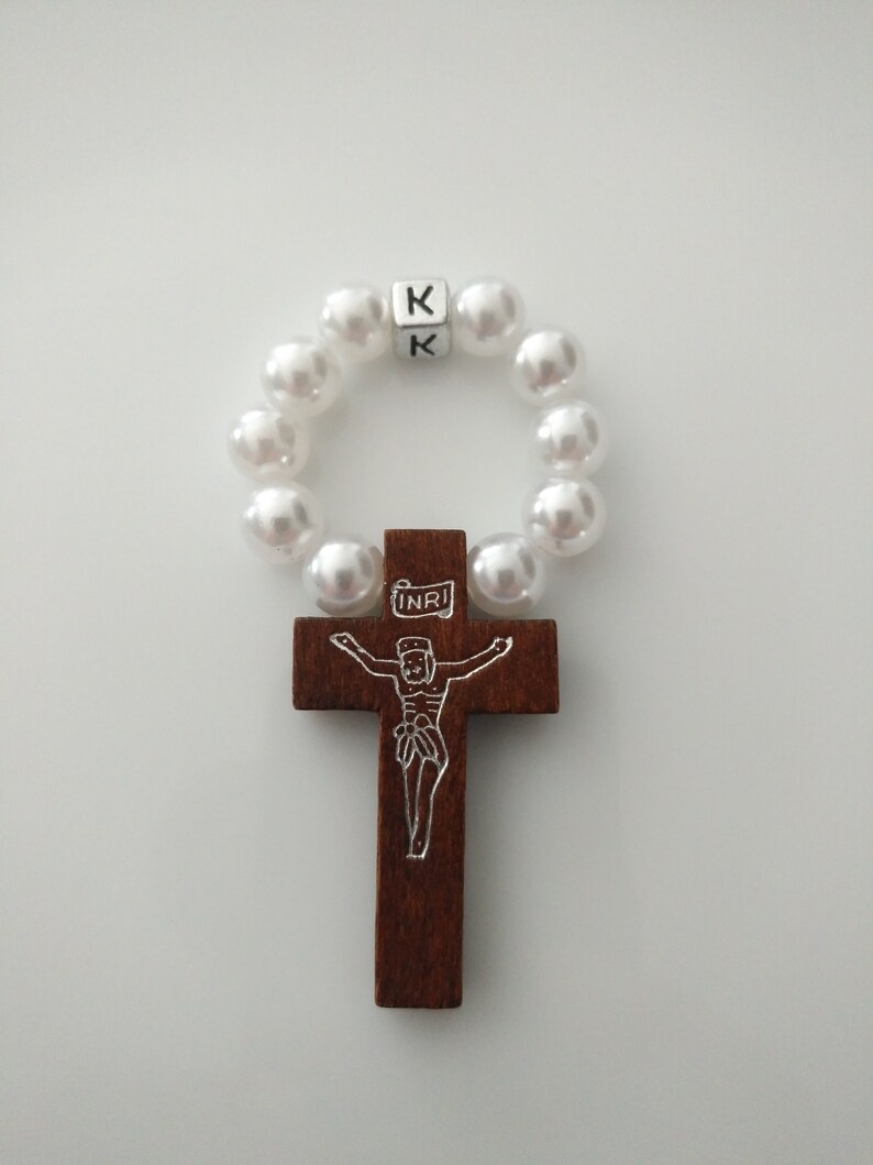 First Communion Favors Birthday Gift Baptism Gifts Small Rosaries 10 Mini Personalized Rosaries Favors
