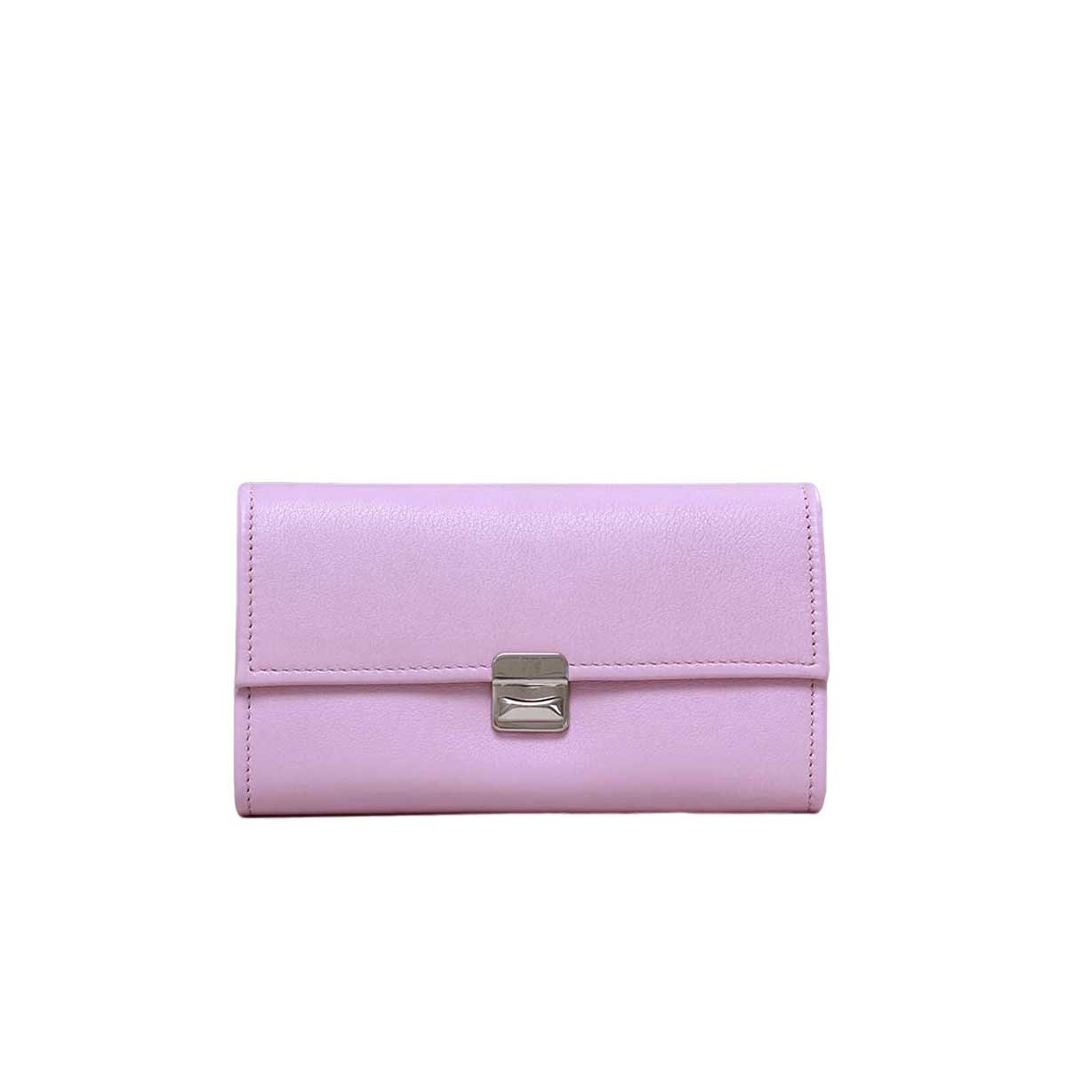 lilac women leather wallet cute wallets for women unique | Etsy