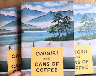À VENDA! Onigiri e latas de café