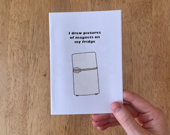 Mini Zine - Fridge magnets
