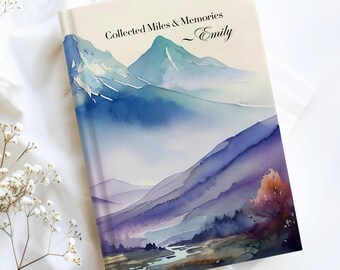 Personalized Travel Journal, Custom Adventure Book, Travel Memories Journal