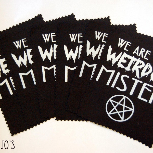 The Craft, Witch Halloween 'We are the Weirdos'  sew on patch, horror jacket screen printed patch