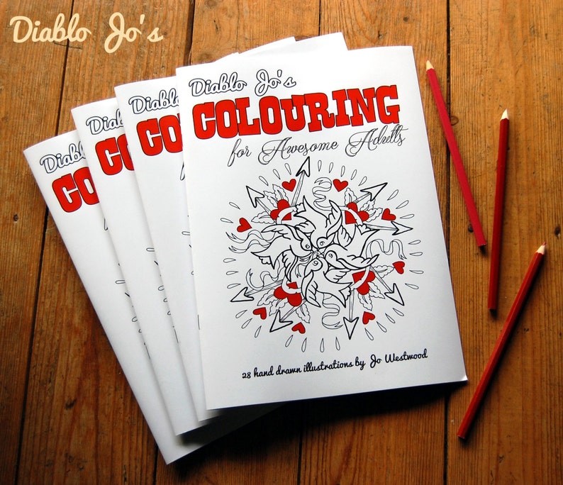 Tattoo Colouring Book