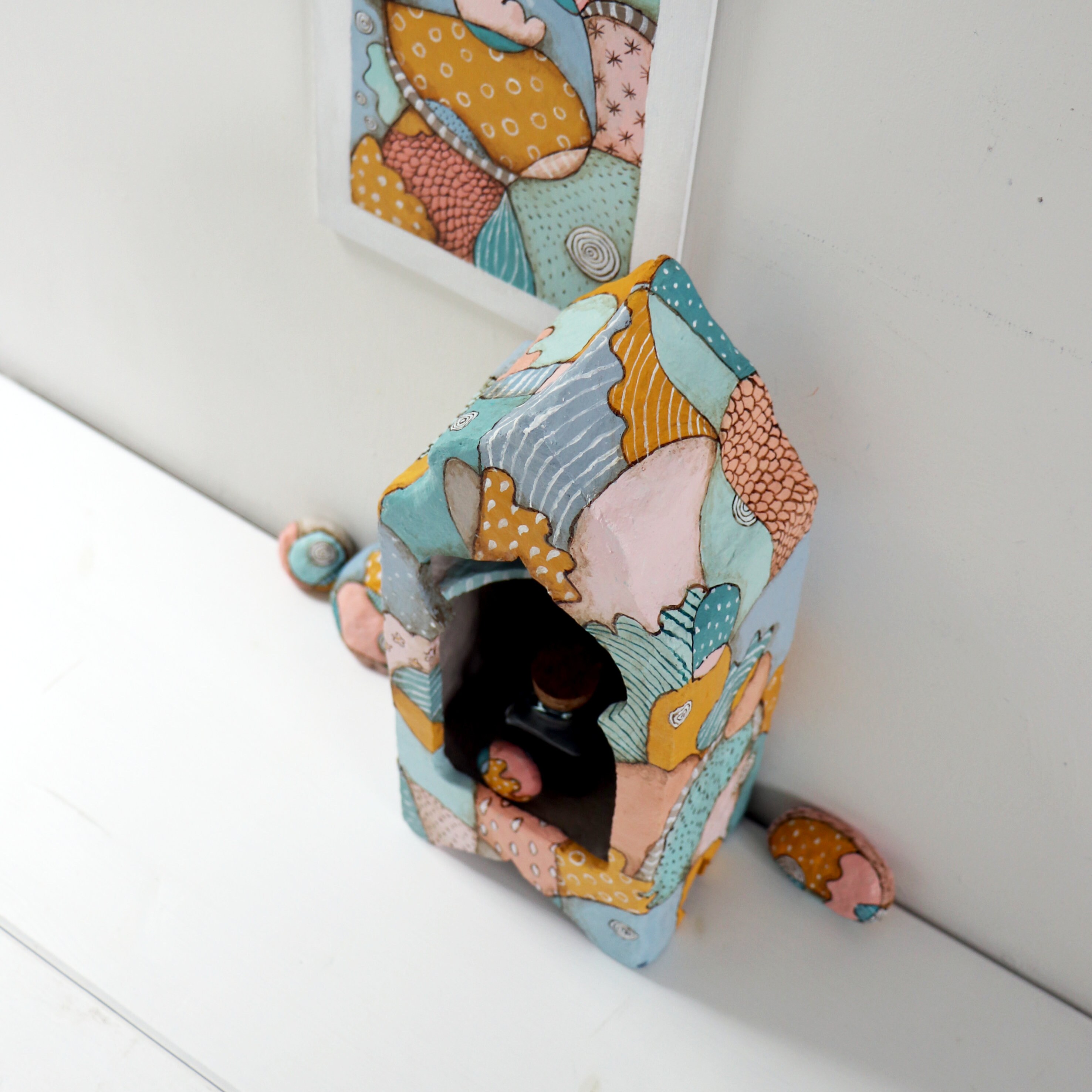 Schrein Schrank Home Altar bunte abstrakte Dekoration | Etsy