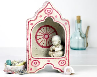 Altar Santuario Altar Tonos Tierra Beige Rojo