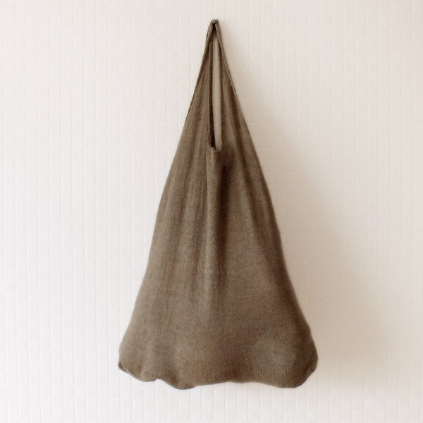 Market Tote Bag - Natural Linnen Shopping Shoulder Bag voor man vrouw