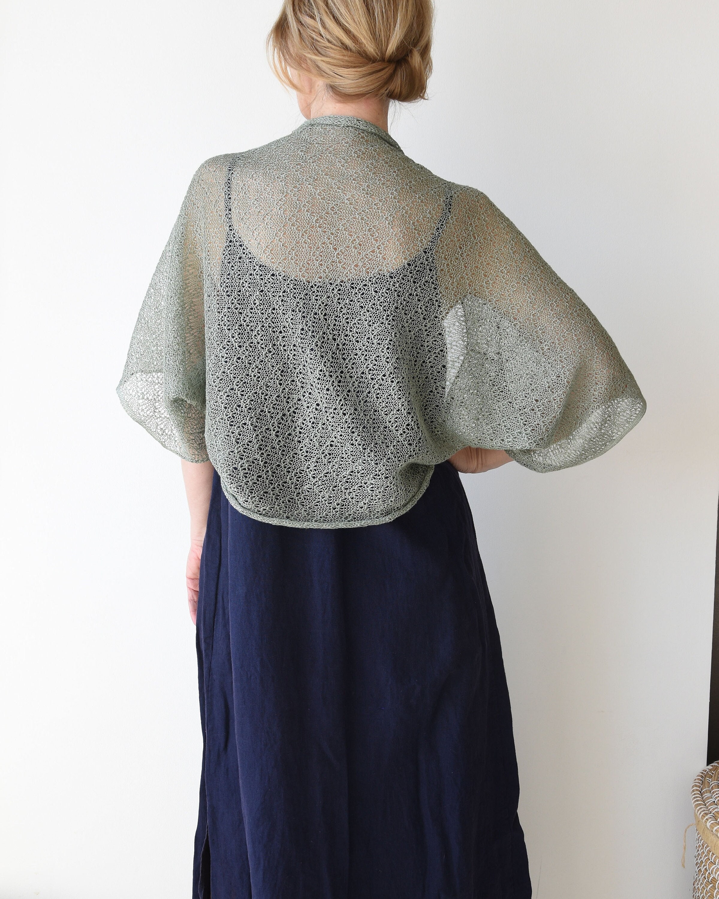 Amazon.com: Navneet Women Knit Bolero Shoulder Shrug Sweater