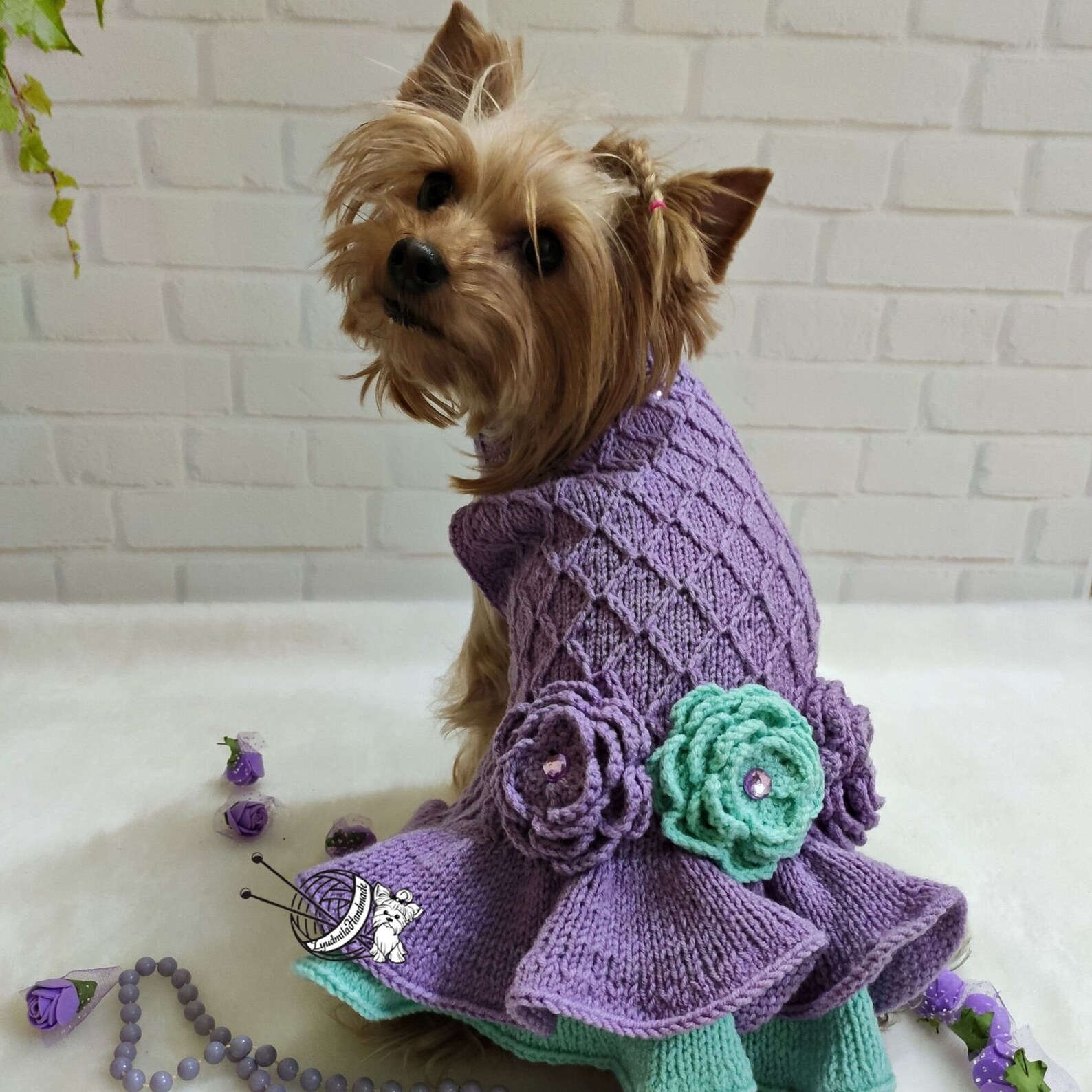 Dresses for dogs pet clothes for dogs yorkie puppy clothes Etsy