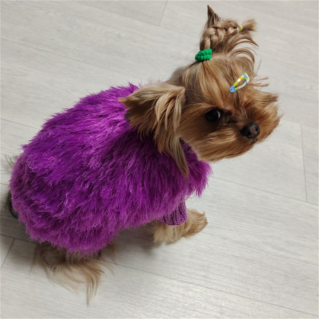 fluffy-dog-sweater-yorkie-sweater-dog-pullover-knit-small-dogs