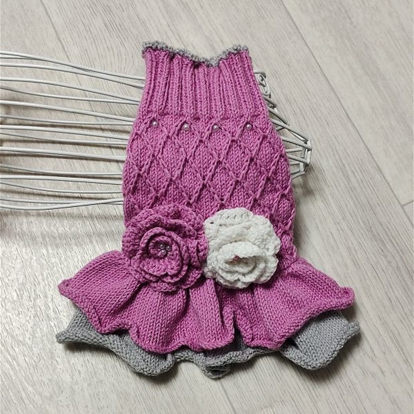 Handmade Dog Sweater Etsy