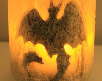 Toothless Dragon Lantern Jar, Night Fury Decor
