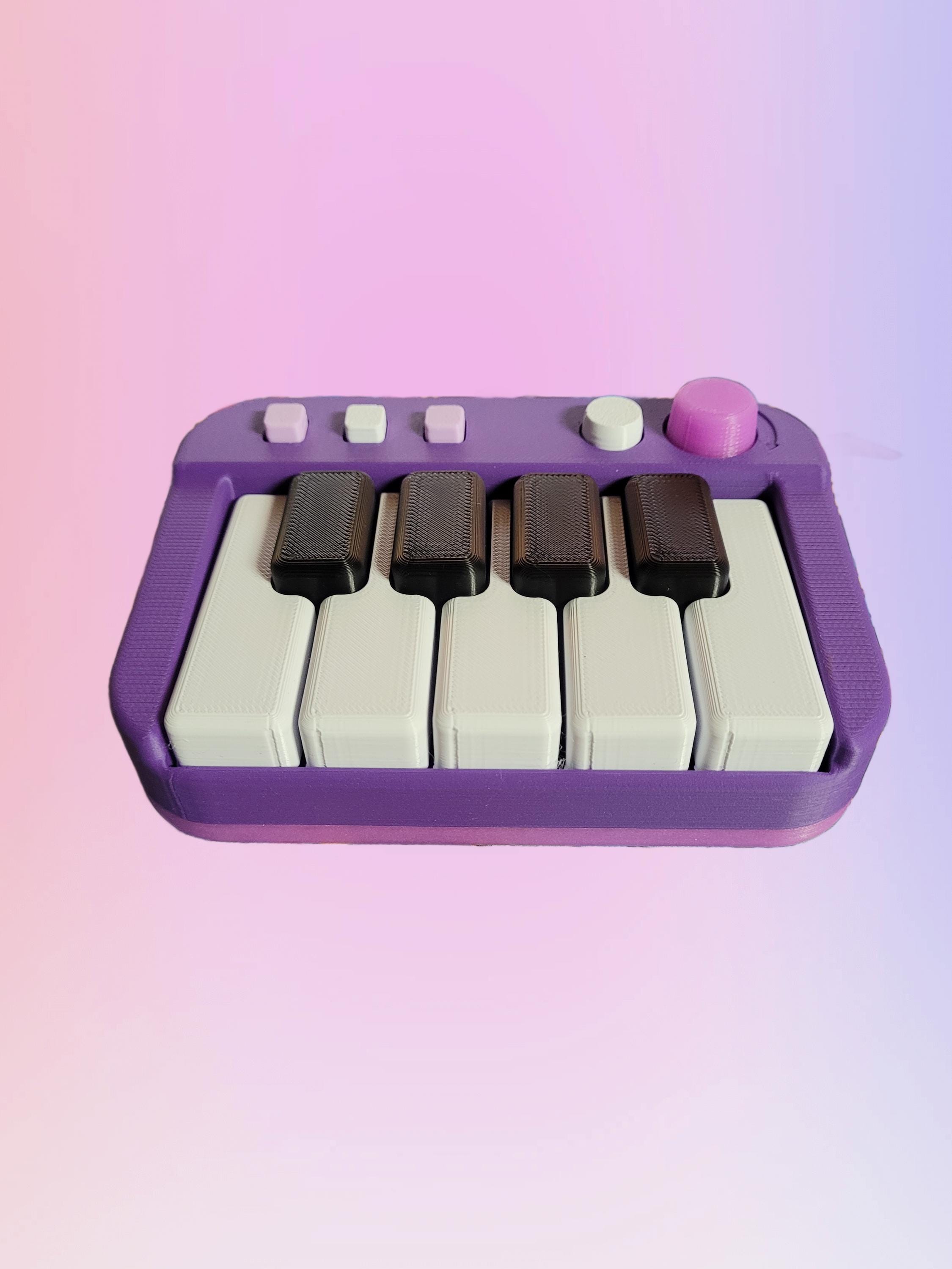 9 Key Mini Click‑clack Piano Fidget – Tiny Keys, Big Satisfaction - Etsy