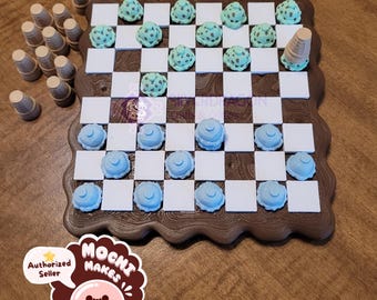 Ice Cream Showdown Checkers Set