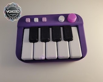 9 Key Mini Click‑Clack Piano Fidget – Tiny Keys, Big Satisfaction