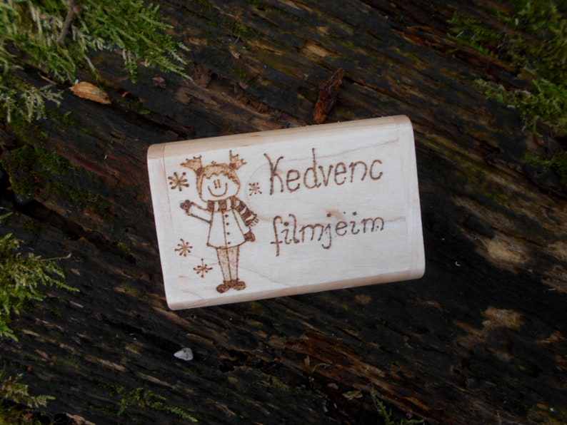 8 GB Personalized USB wooden 2.0 Pendrive Flash Pen Drive Memory Stick