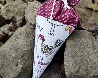 Rooster Medium and Large Schultute Beginning of school schultüte kinder cone gift cone