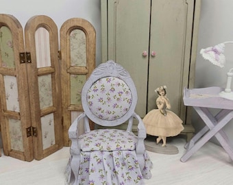 Dolls House Miniature Chair