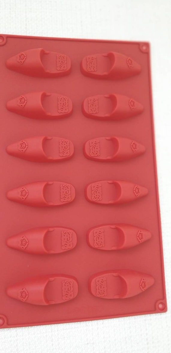 Babouche Silicone Mould , Chocolate Molds Silicone , Moroccan Cookies Henna  Molds, Cake Molds Silicone, Cake Mold, Oriental Sweets Mold 