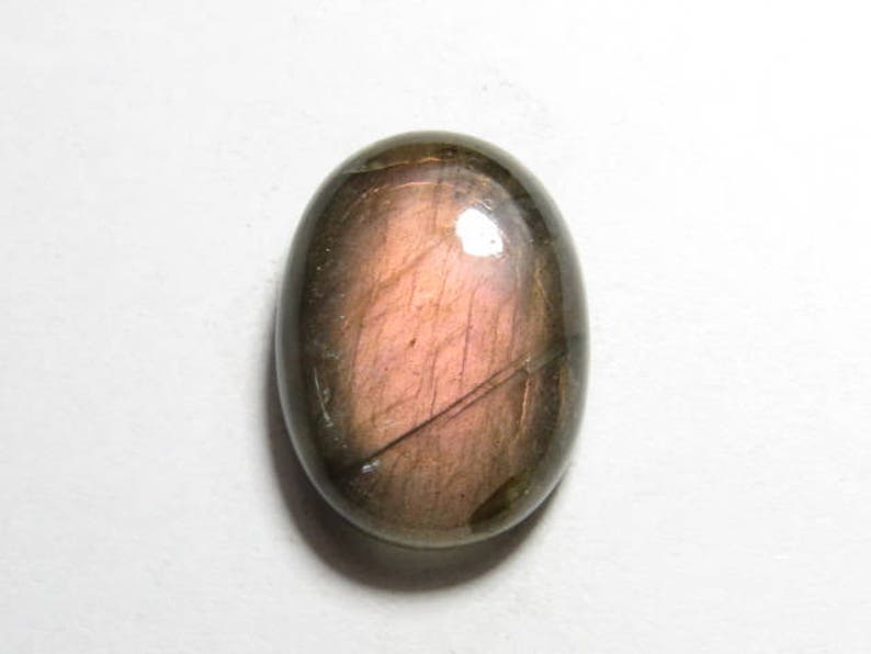 Strong Flash Purple Fire weight 21.70 crt LABRADORITE Oval Shape Cabochon size 16x22 mm