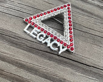 Legacy, épinglette Delta Sigma Theta, broche