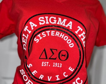 Delta Sigma Theta Shirt, Service, DST 1913