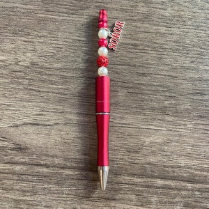 Delta Sigma Theta - Pen, Beaded Pen, Gift for Soror, Gift for Sister, Gift for Her