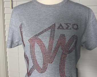 Delta Sigma Theta Inspired Rhinestone Tee | Love DST, Women’s Shirt