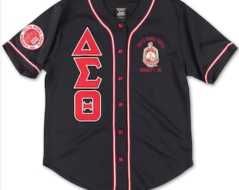 Delta Sigma Theta BASEBALL JERSEY, DST,