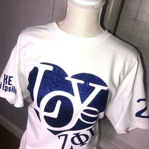 Zeta Phi Beta Apparel, Zeta Phi Beta Love TShirt