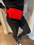 Delta Sigma Theta red Fanny-pack, Crossbody, Bag, Purse