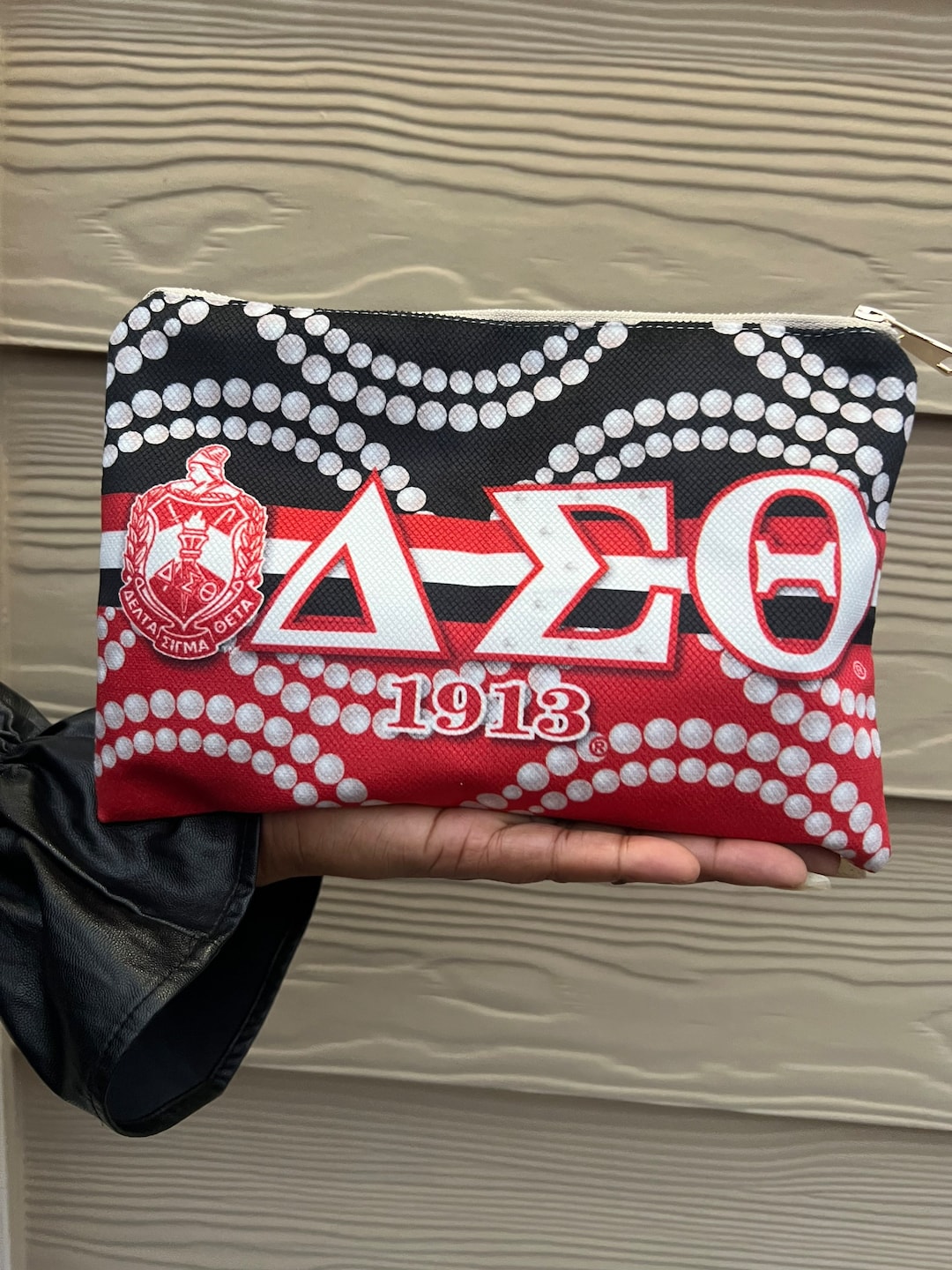 Delta Sigma Theta Cosmetic Bag: Personalized DST Sorority Gift - Etsy