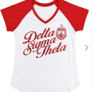 Delta Sigma Theta Shirt, DST 1913, vneck