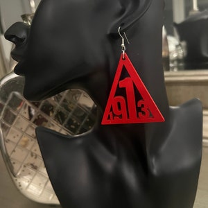 1913 Earrings, Delta Sigma Theta Earrings