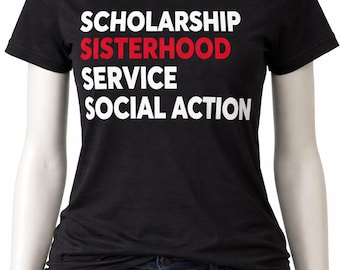 Delta Sigma Theta Sisterhood 1913 T-Shirt: DST Sorority Gift