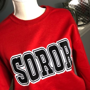 Soror Sweatshirt, DST inspired, Delta Sigma Theta