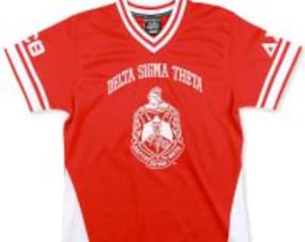 Delta Sigma Theta jersey, DST, red
