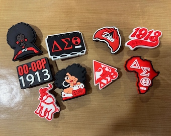Delta Sigma Theta charms. Shoes,