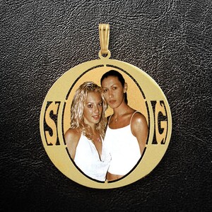 Photo pendant,Photo charm,Photo Necklace,Gold Charm,Gold Necklace,Custom Necklace,Personalized Jewelry,Gift for Her,Custom jewelry,USA MADE