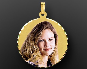 Photo charm,Photo pendant,Gold Charm,Photo Necklace,Memory Necklace,Custom Necklace,Personalized Jewelry,Gift for Her,Custom jewelry