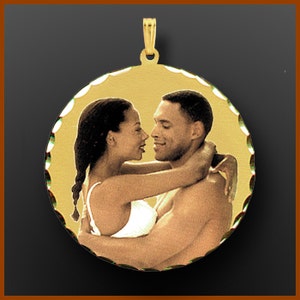 Photo charm,Photo Necklace,Photo pendant,Custom Necklace,Gold Charm,Gold Necklace,Personalized Jewelry,Gift for Her,Custom jewelry,USA MADE