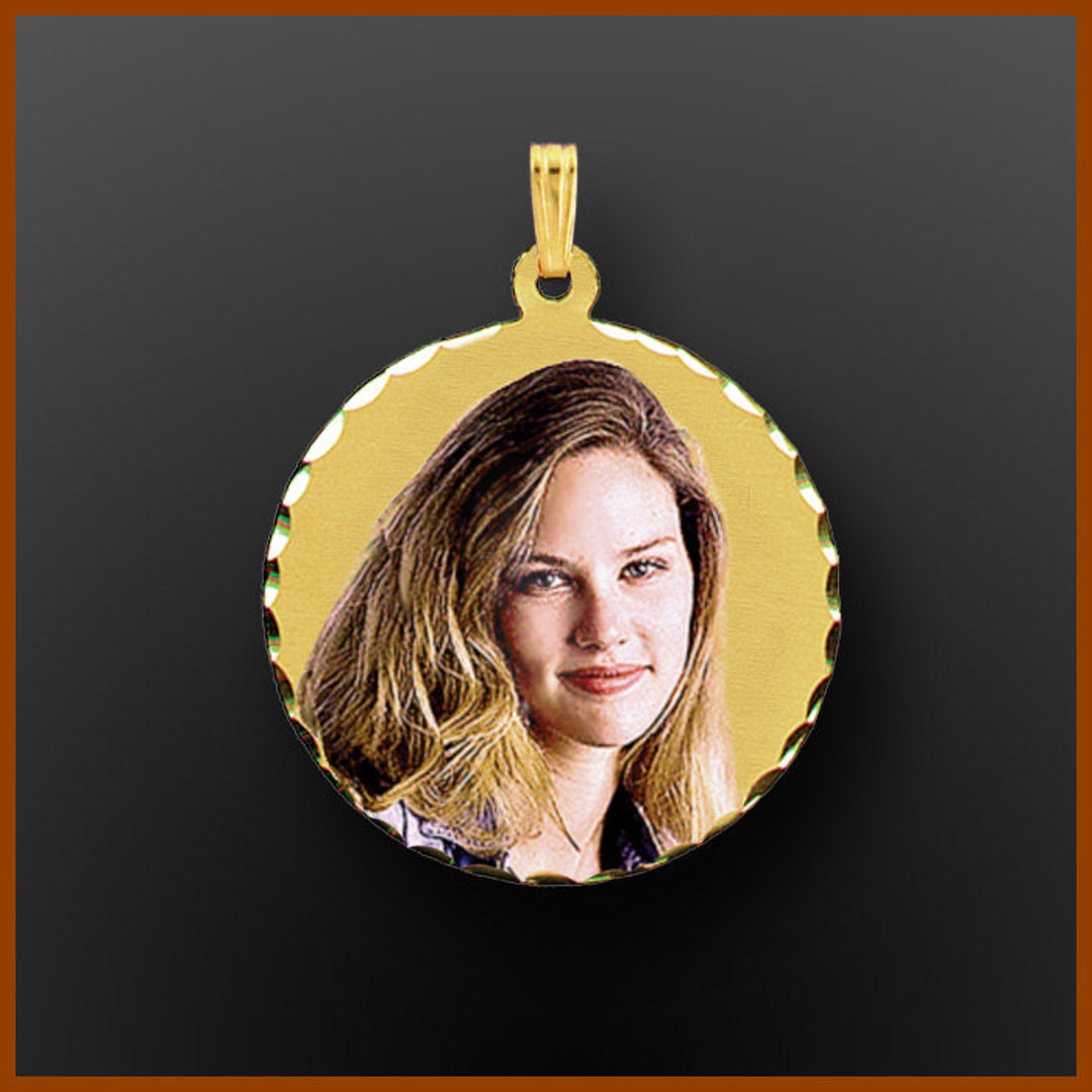 Photo Charm,photo Pendant,gold Charm,photo Necklace,memory Necklace