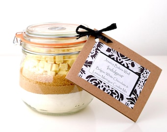 Lemon Meringue & White Belgian Chocolate Cookie Mix - available gluten free