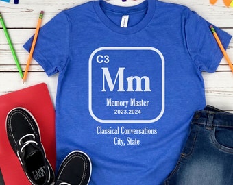 Cycle 3 Memory Master Element Personalized Classical Conversations Shirt