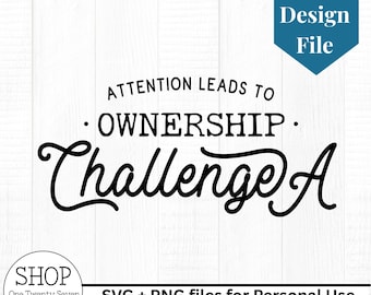 DOWNLOAD INSTANTÂNEO Desafio A Arquivo de design de propriedade Conversas Clássicas svg png