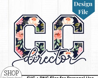 INSTANT DOWNLOAD Classical Conversations Director Floral Digital Design File png svg
