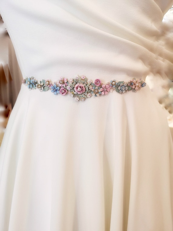Bridal ribbon outlet belt